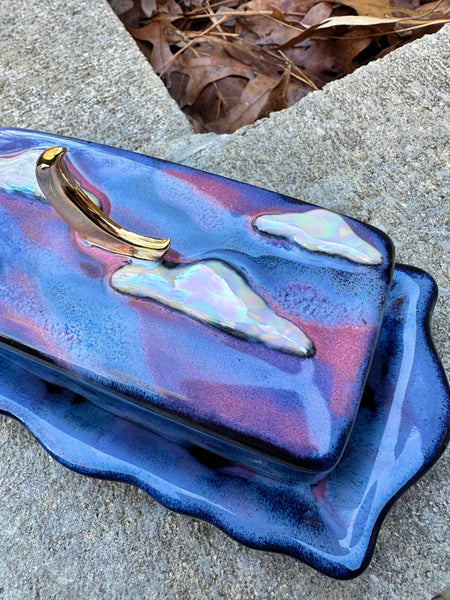 *Preorder* Night Sky Moon Butter Dish