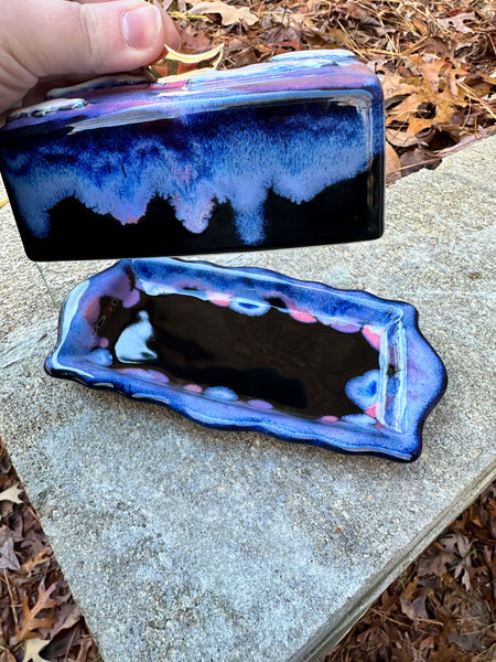 *Preorder* Night Sky Moon Butter Dish