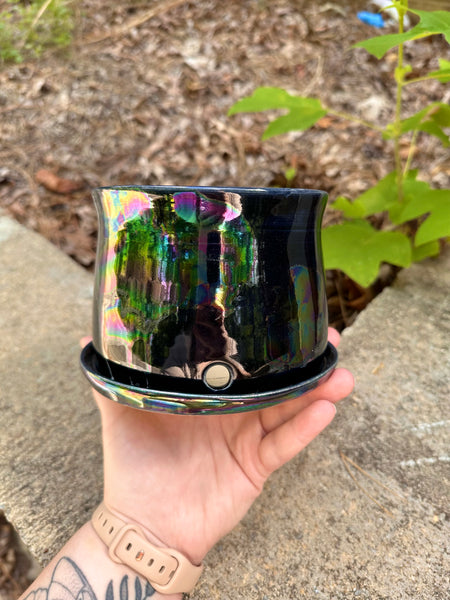 4” resin planter