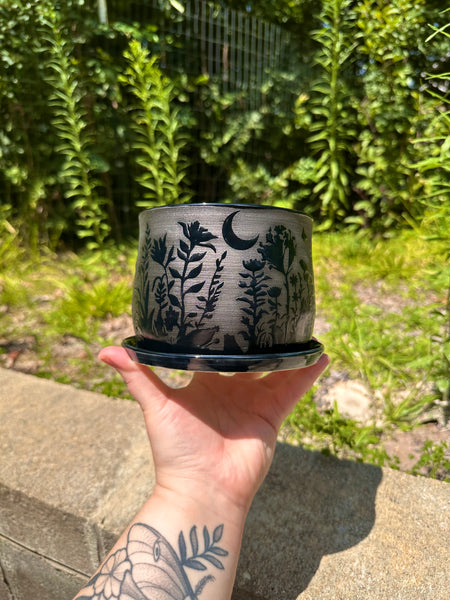 *Preorder* Black Moon Planter