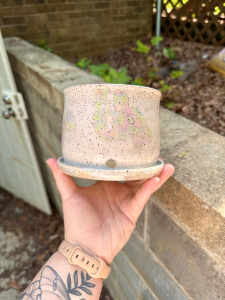 4” resin planter