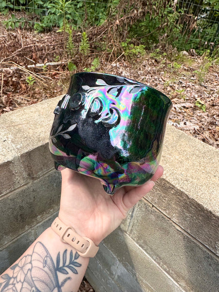 4” moon phase cauldron