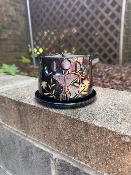 4” hanging luna planter