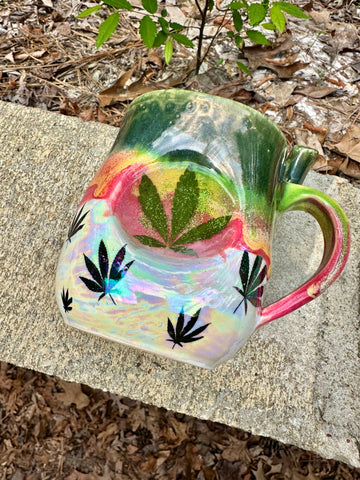 16 oz Flower mug