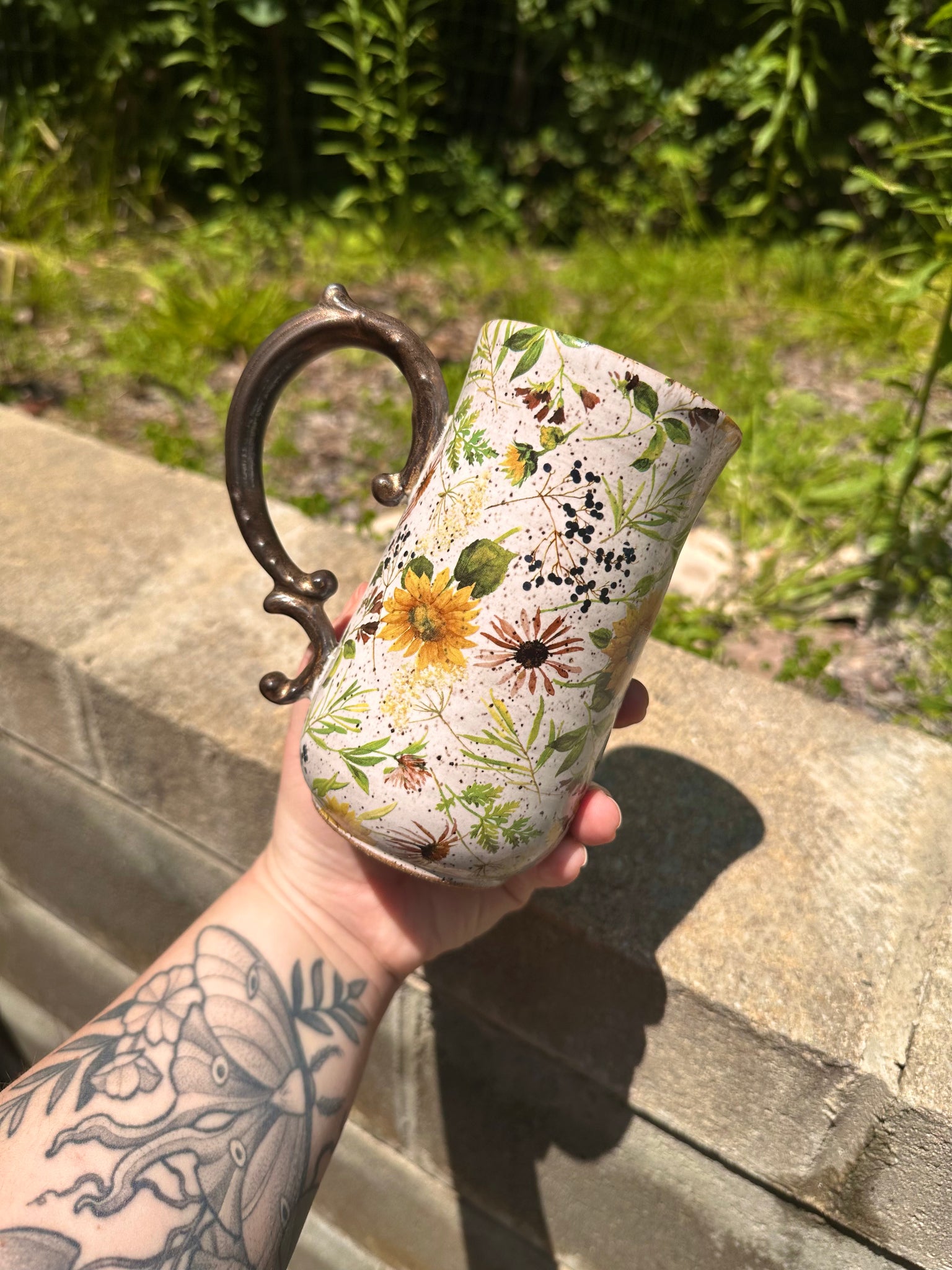 18 oz. Flower Mug