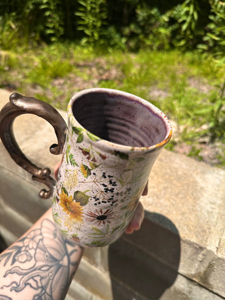 18 oz. Flower Mug