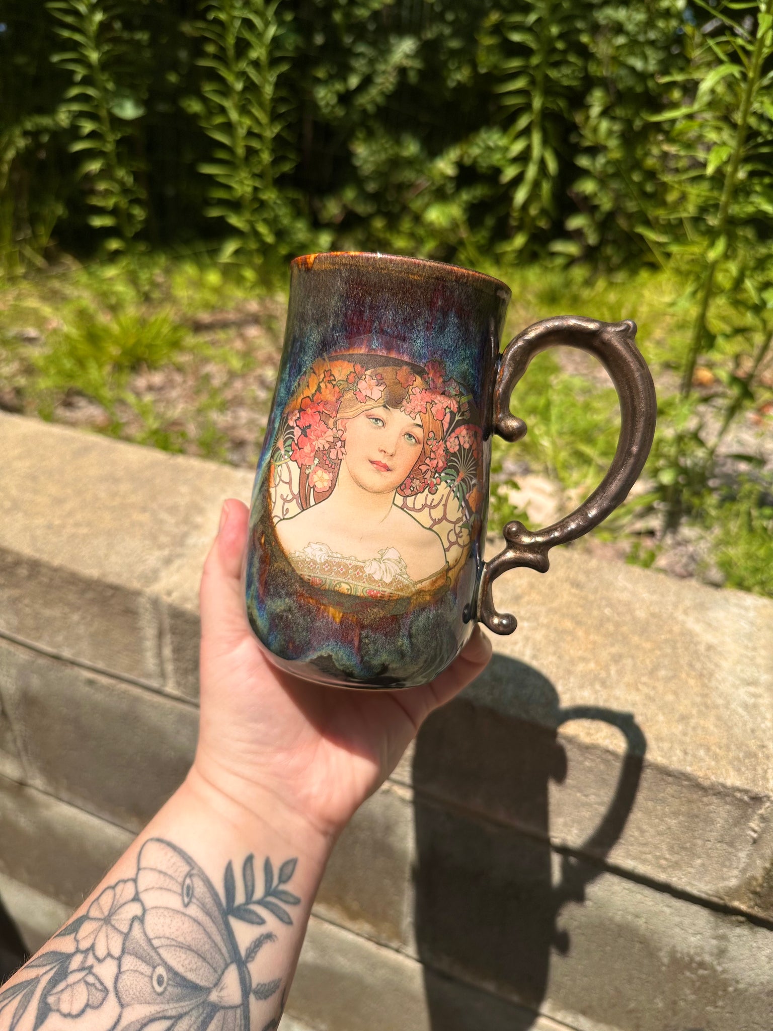 18 oz. Flower Mug