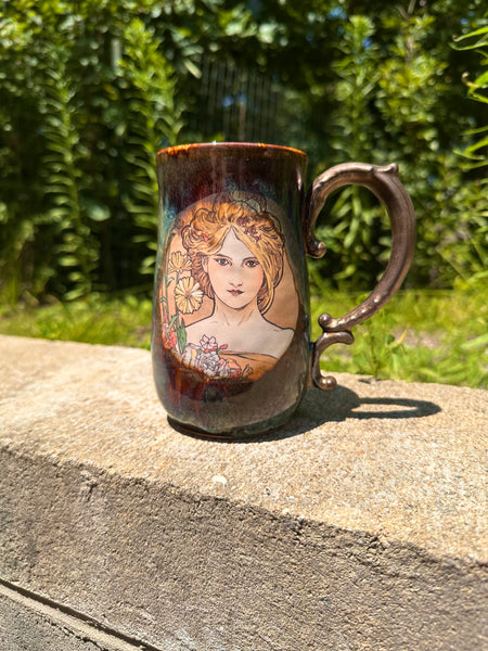 18 oz. Flower Mug