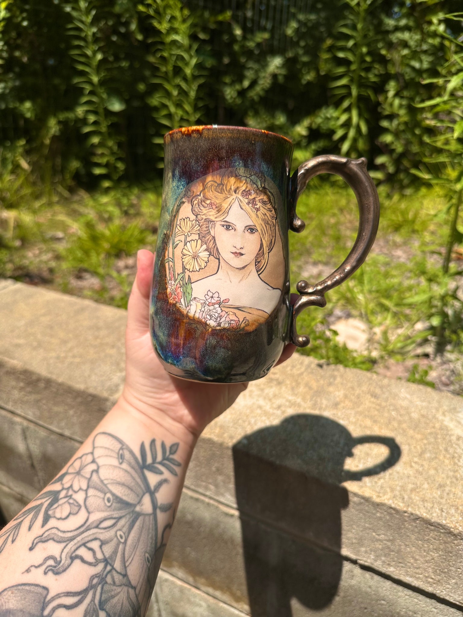 18 oz. Flower Mug